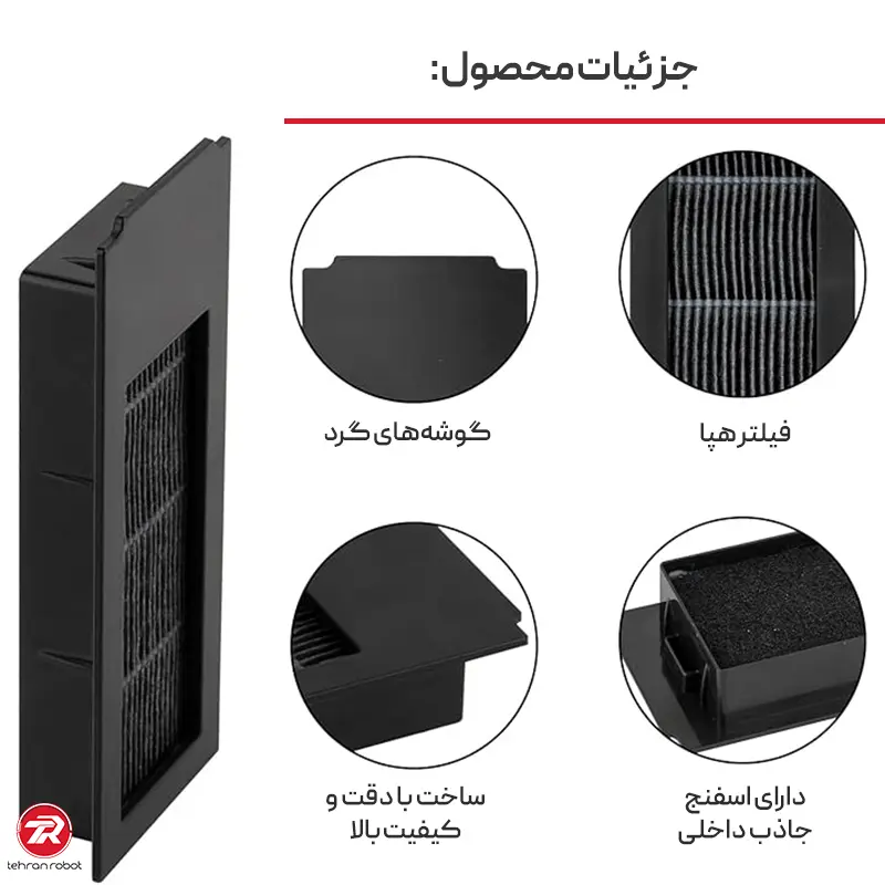 فیلتر جارو رباتیک اکووکس X2 Omni