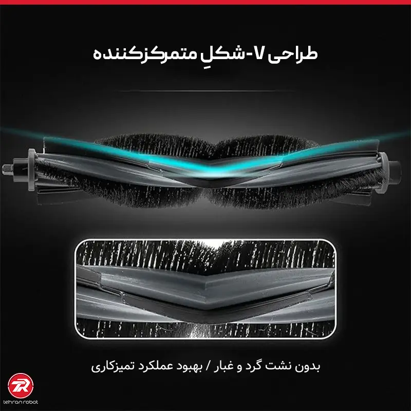 برس اصلی جارو رباتیک اکووکس X2 Omni