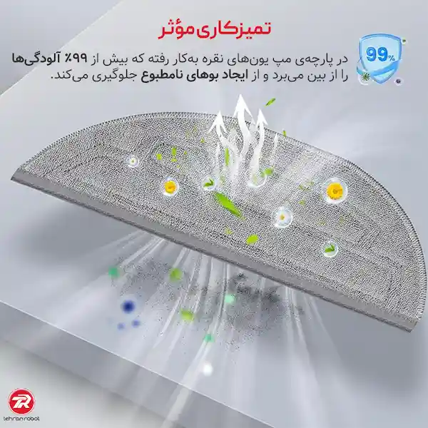 خرید پد تی جارو رباتیک روبوراک S8 MaxV Ultra