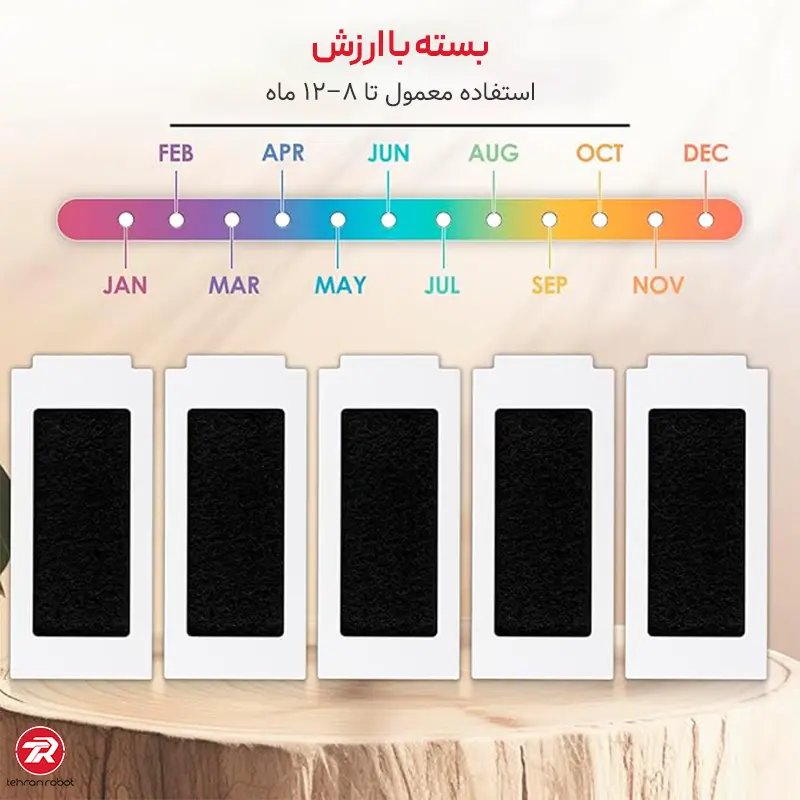 مشخصات فیلتر جارو رباتیک اکووکس T30 Pro Omni