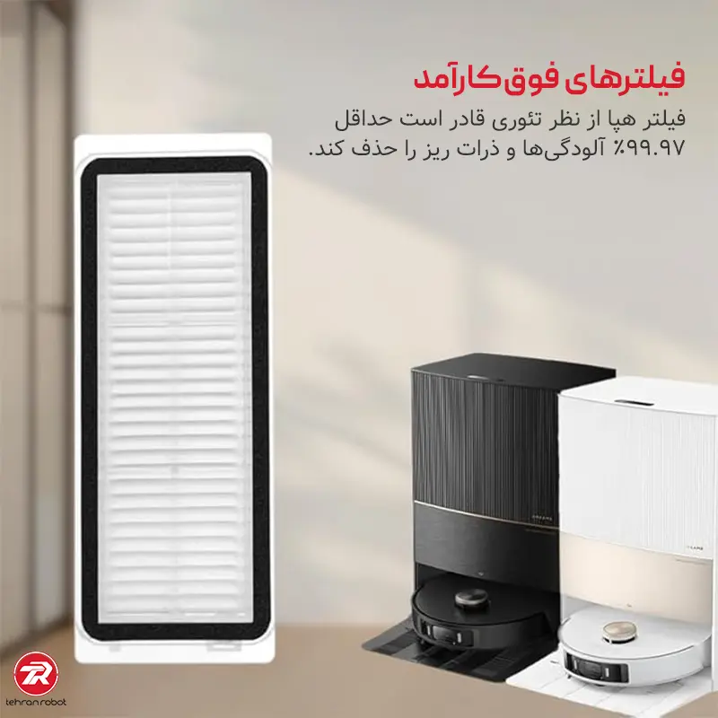 تصویر دوم فیلتر جارو رباتیک دریم L20 Ultra