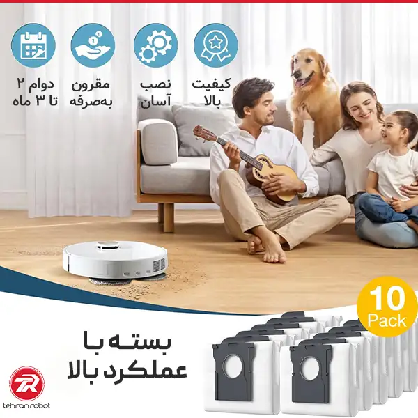 ویژگی های کیسه جارو رباتیک دریم L10s Ultra Gen 2