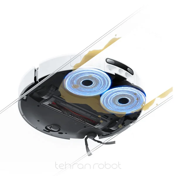 امتداد بازوی تی برای نقاط سخت‌دسترس Xiaomi Robot Vacuum H50 Pro